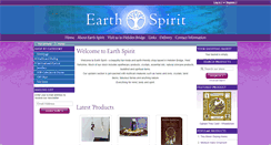 Desktop Screenshot of earthspiritshop.co.uk